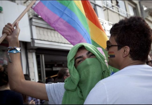 LGBT Turkey protest