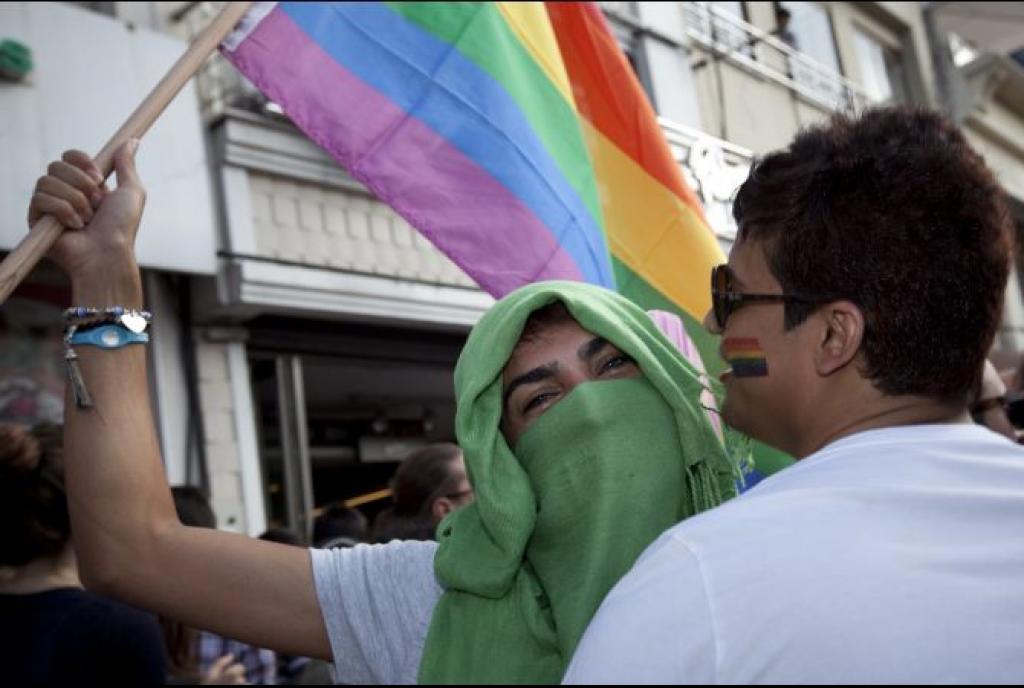 LGBT Turkey protest