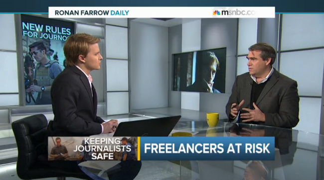Charles Sennott on MSNBC.