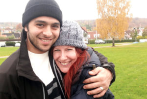 Shelton and her husband, Ahmad. (Photo courtesy Tracey Shelton) 