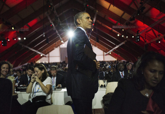 obama in paris at cop21