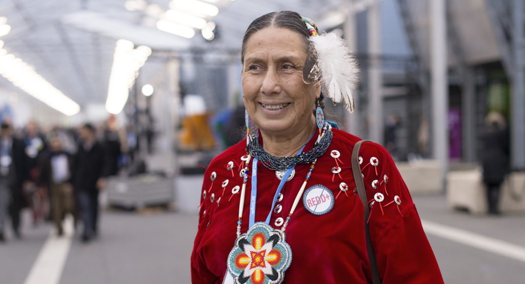 Casey Camp-Horinek at COP21