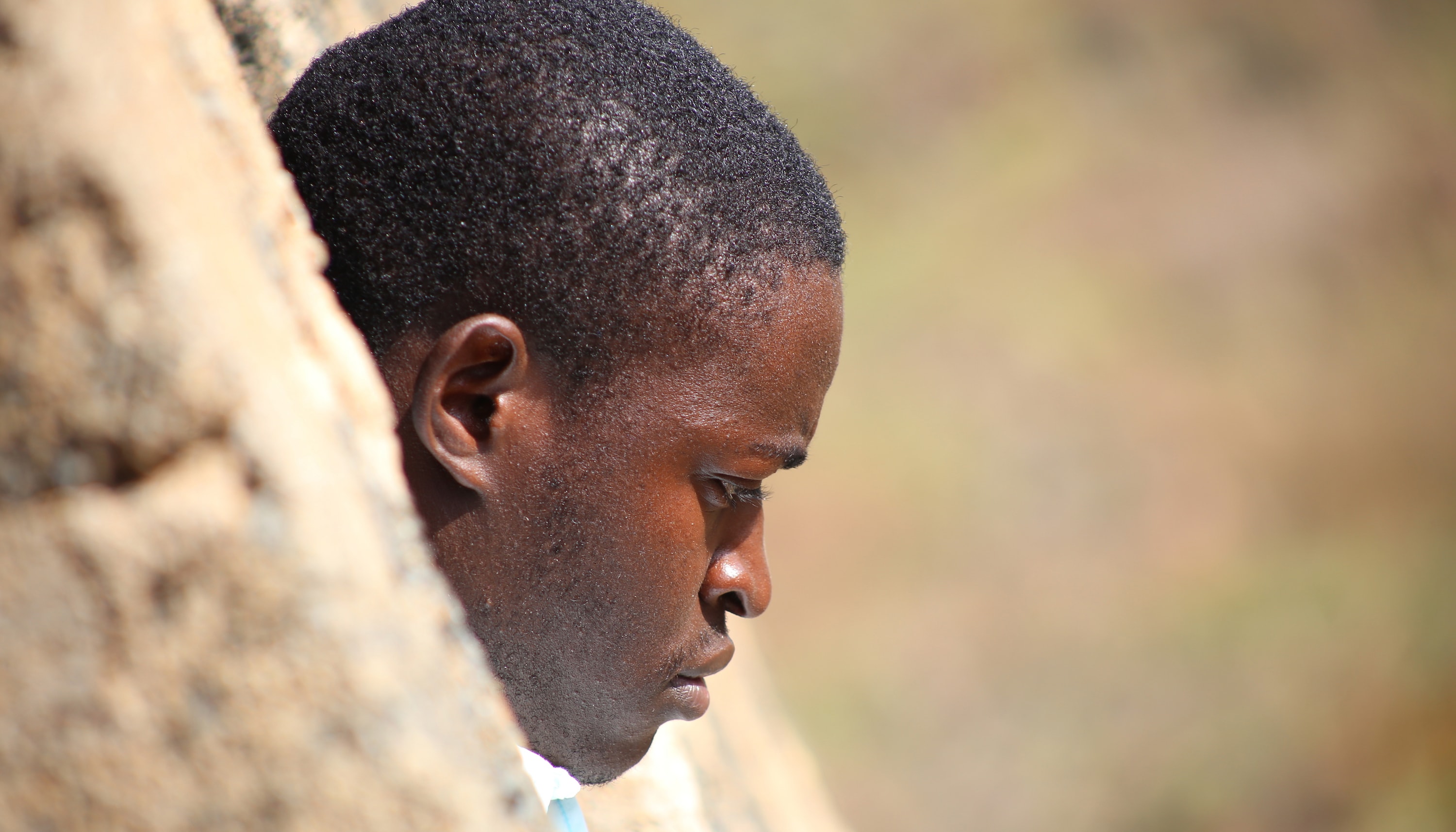 John Omwango, who survived the Garissa University massacre in April 2015, transferred to Moi University, where he is pursuing his bachelors' degree in education. (Billy Mutai/GroundTruth)