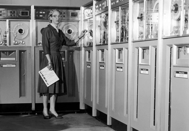 The "Women in Tech" fellowship will include reporting from the Grace Hopper Celebration of Women in Computing, named for computer scientist Grace Hopper (1906-1992). (Vasser College)