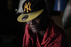 “In Tanzania, it is as if we don’t exist,” says Kidomwita, 60, a Barabaig cattle herder living within SAGCOT’s Kilombero crop cluster. “It is as if this is not our country.” Kidomwita, whose surname translates to “Warthog” in Barabaig, is facing his second eviction in the last decade. After being pushed out of his home by a rice plantation in 2008, his new village of Kwa Wagonzi is being uprooted to make way for a dam that will provide irrigation for SAGCOT-backed rice and sugar farms. (Photo by Dana Ullman/GroundTruth)