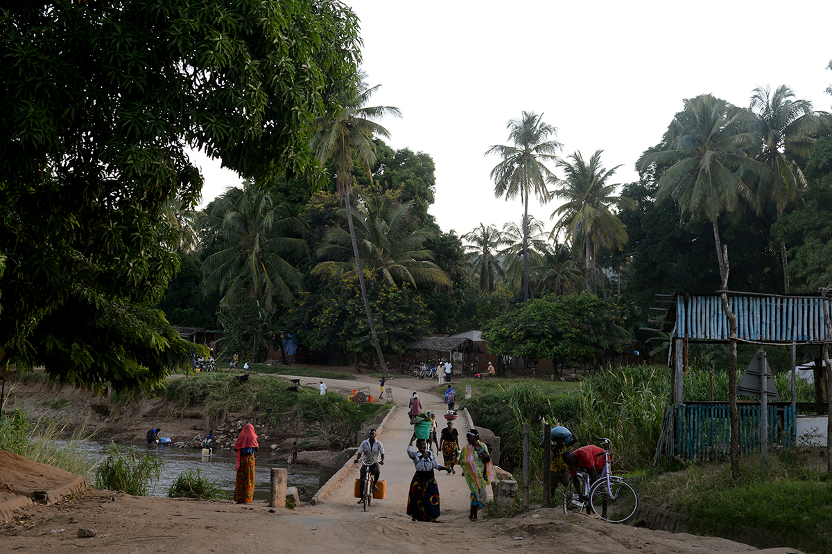 Mvuha Town sits along the Ruvu River, which will be regulated under the Kidunda Dam Project. SAGCOT is a major beneficiary. (Photo by Dana Ullman/GroundTruth)