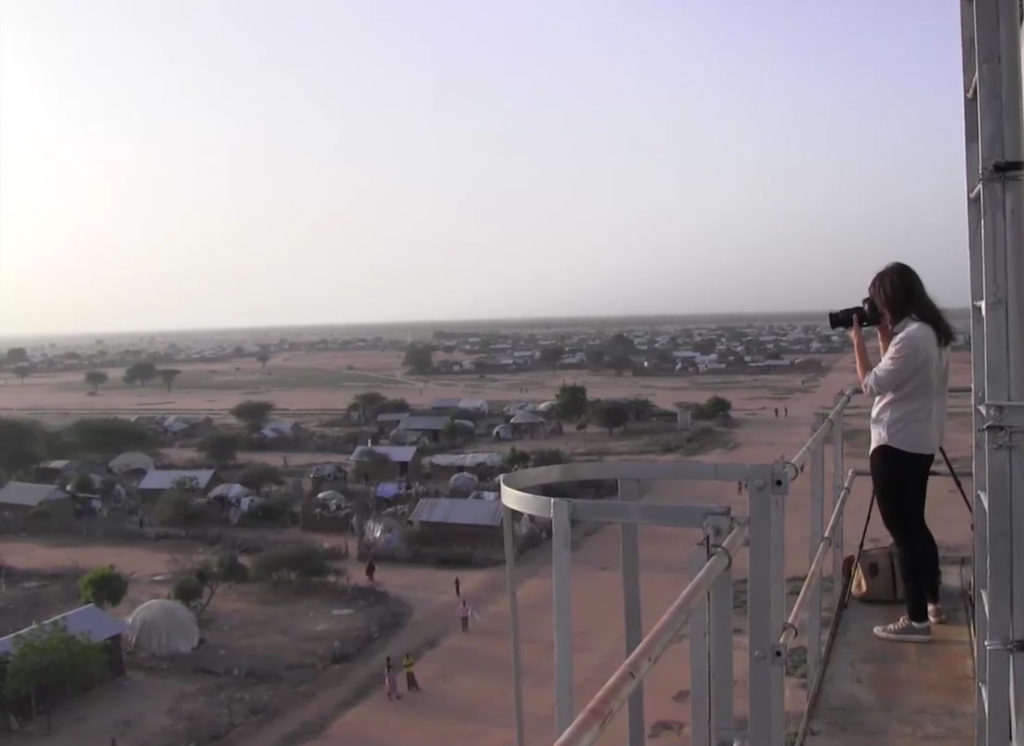 Nichole Sobecki (pictured) reported in Somalia and Dadaab refugee camp for The GroundTruth Project.