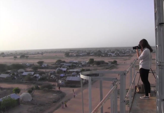 Nichole Sobecki (pictured) reported in Somalia and Dadaab refugee camp for The GroundTruth Project.