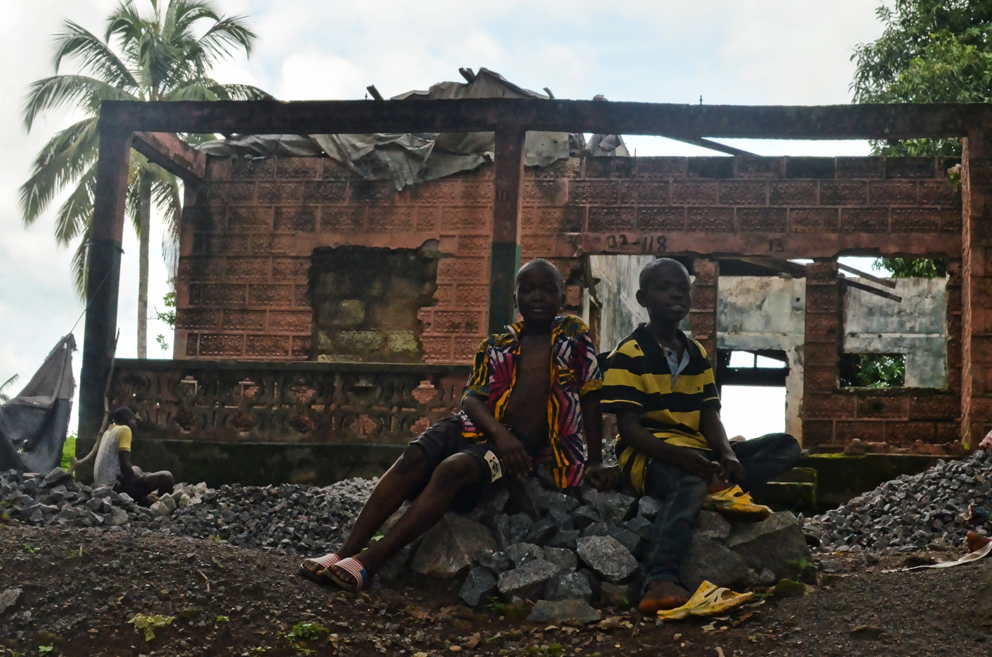 Koidu was a rebel stronghold for much of Sierra Leone's 11-year civil war, and the damage is still visible in many of its buildings.