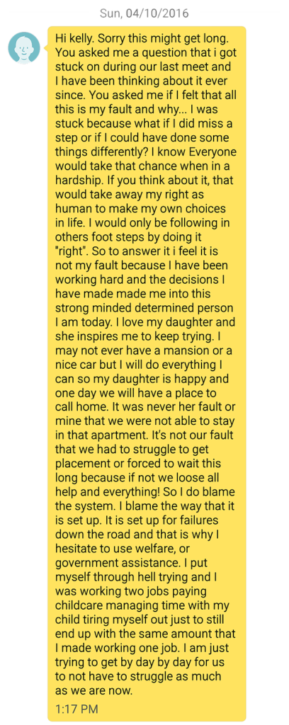 Text from Jasmin Taylor