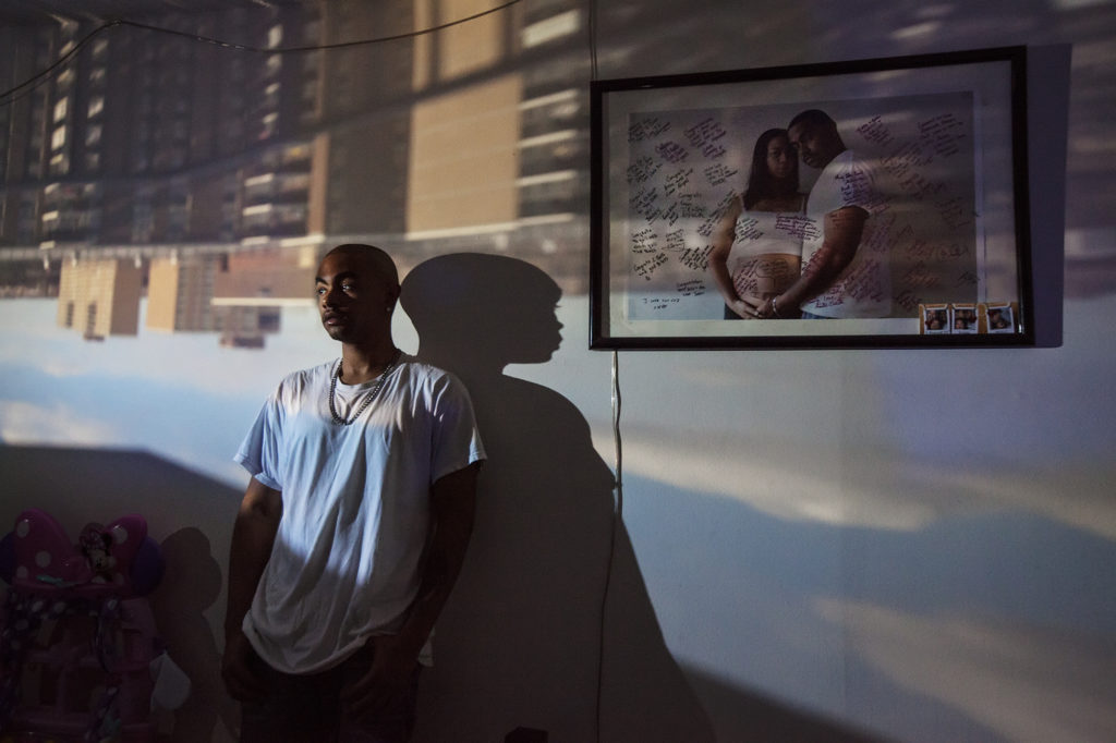 Willie Johnson poses for a portrait in East New York.