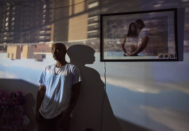 Willie Johnson poses for a portrait in East New York.