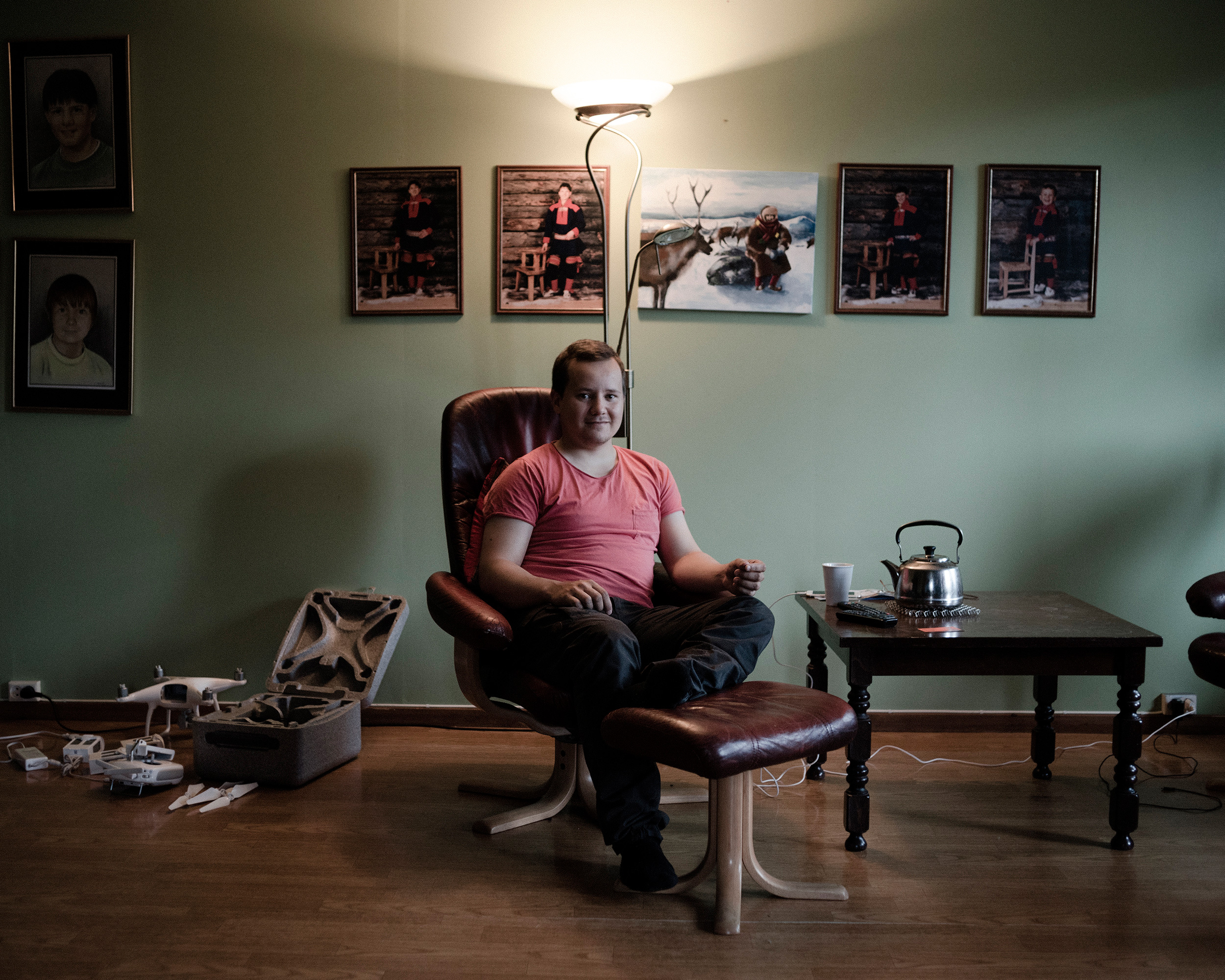 Jon Mikkel Eira is a younger reindeer chef who hopes to make his mark on the culinary world by preserving traditional Sami recipes. (Camilla Andersen/GroundTruth)