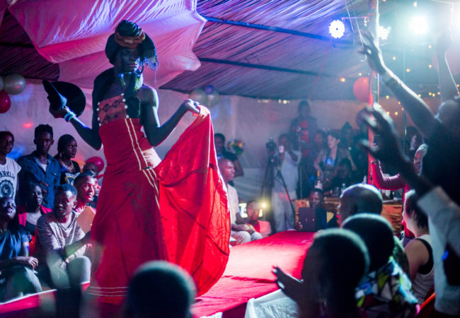 Contestants compete in the Mister and Miss Pride competition. (Photo by Diana Zeyneb Alhindawi/GroundTruth)