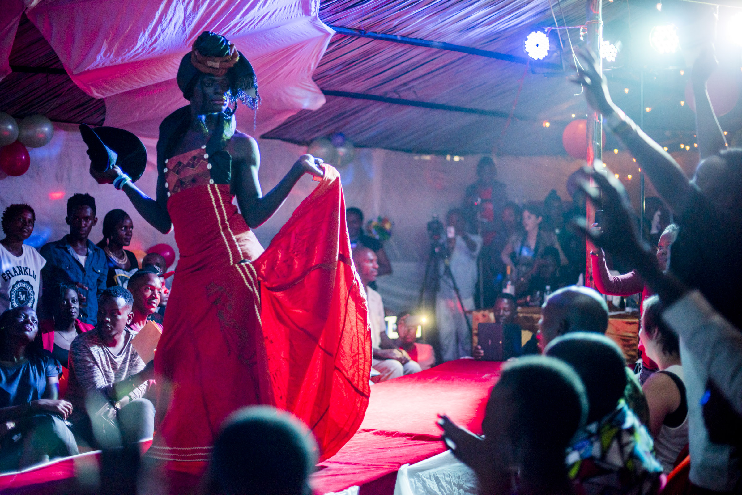 Contestants compete in the Mister and Miss Pride competition. (Photo by Diana Zeyneb Alhindawi/GroundTruth)