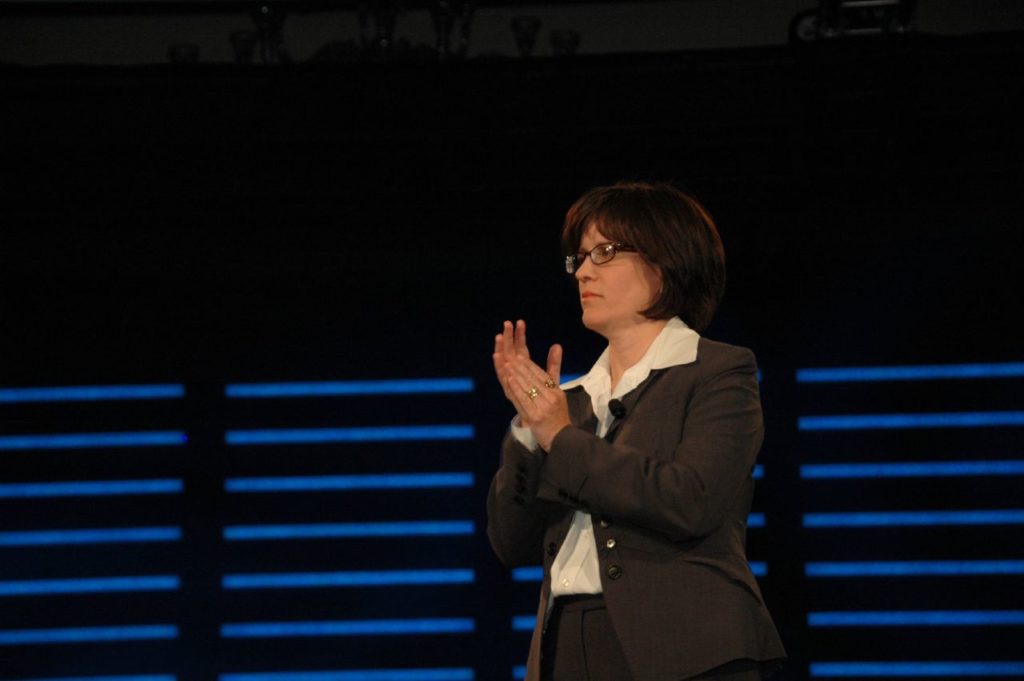 Kara Swisher, an influential journalist known for reporting of the tech industry and for creating, producing and hosting All Things Digital, the Wall Street Journal's technology conference. (Dan Harber/Flickr)