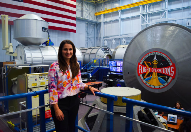 Pam August is the flight operations directorate at NASA. She Manages flight control for astronauts and mechanical maintenance for the space systems. (Photo by Peter Maroulis/GroundTruth)