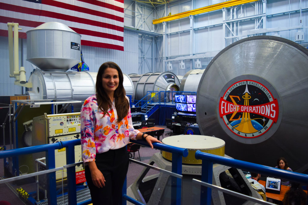 Pam August is the flight operations directorate at NASA. She Manages flight control for astronauts and mechanical maintenance for the space systems. (Photo by Peter Maroulis/GroundTruth)