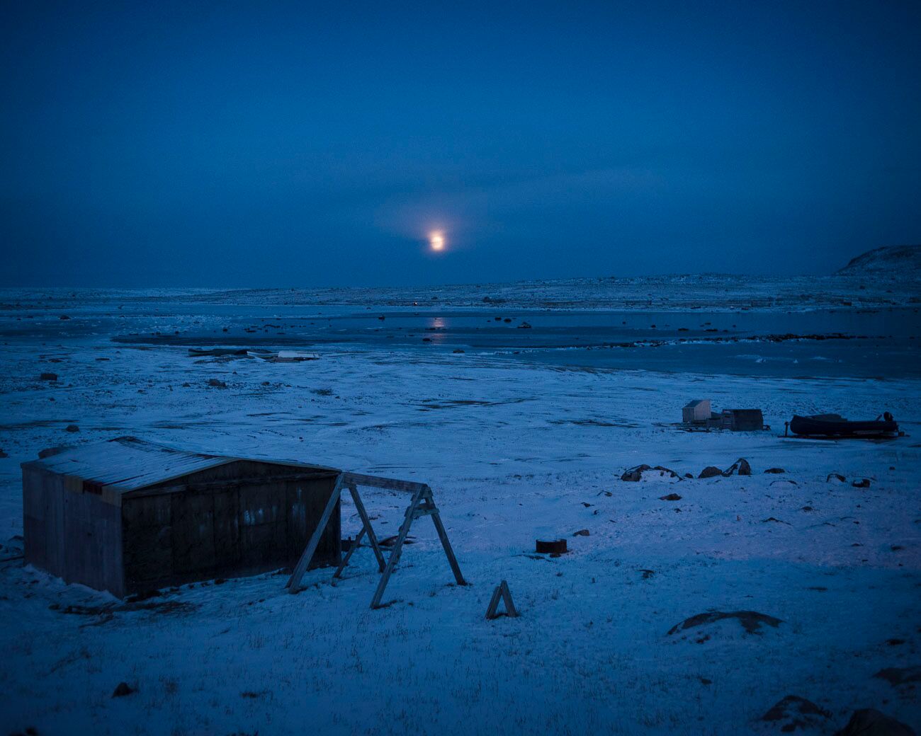 The Inuit, like many other indigenous nomadic peoples, have adapted to huge changes during the last century. Climate change is just the latest challenge. (Camilla Andersen/GroundTruth)