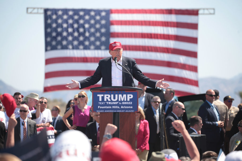 President-elect Trump questioned the One China Policy earlier this week, stating that he's not sure why the U.S. has to honor it. (Gage Skidmore/Wikimedia Commons)