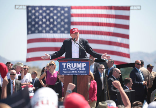 President-elect Trump questioned the One China Policy earlier this week, stating that he's not sure why the U.S. has to honor it. (Gage Skidmore/Wikimedia Commons)