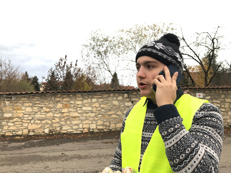 Drahomir Kolečík, a 23-year-old medical student at Charles University and national exchange officer for the international federation of medical students, helped organize the discussions and presentations. (Photo by Karolina Chorvath/GroundTruth)