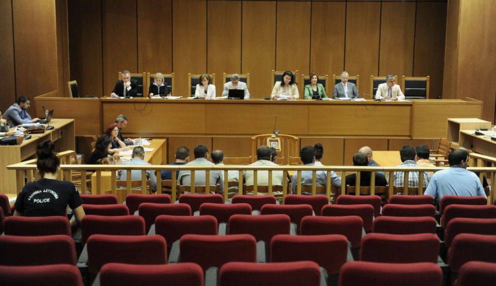 Over 140 hearings have taken place during the Golden Dawn trials. Photo by Golden Dawn Watch