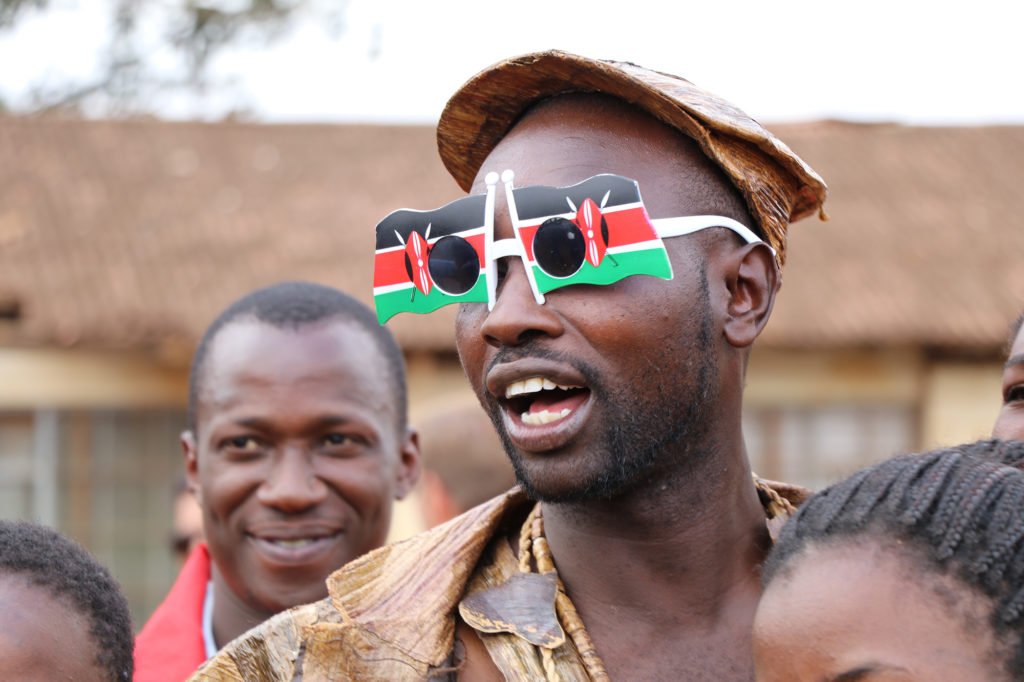 About 80% of Kenya's population is younger than 35. Observers believe youth voters will move Kenyan politics away from tribal affiliation and towards issue-based voting. But some experts say tribal affiliation runs very deep. (Neha Wadekar/GroundTruth)