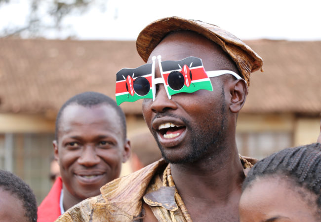 About 80% of Kenya's population is younger than 35. Observers believe youth voters will move Kenyan politics away from tribal affiliation and towards issue-based voting. But some experts say tribal affiliation runs very deep. (Neha Wadekar/GroundTruth)
