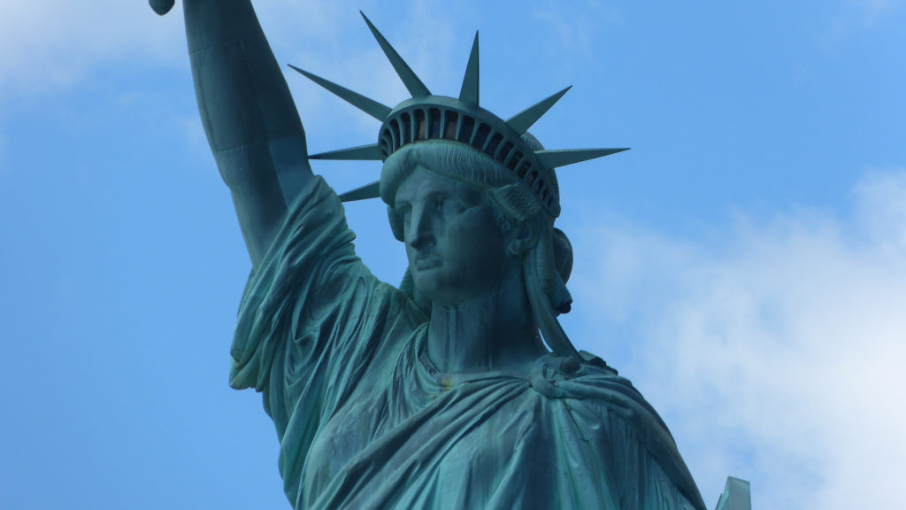 The Trump administration's proposed RAISE Act, to limit immigration, defies the spirit of the Emma Lazarus poem inscribed on the Statue of Liberty, writes Kevin Grant. (Alex.m.Hayward/Flickr)