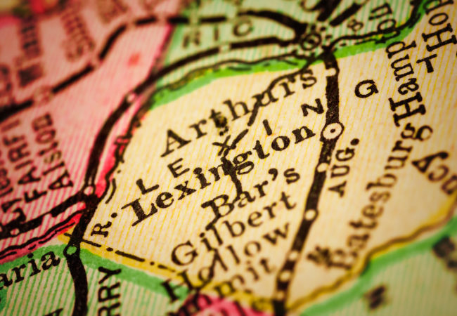 Kentucky map