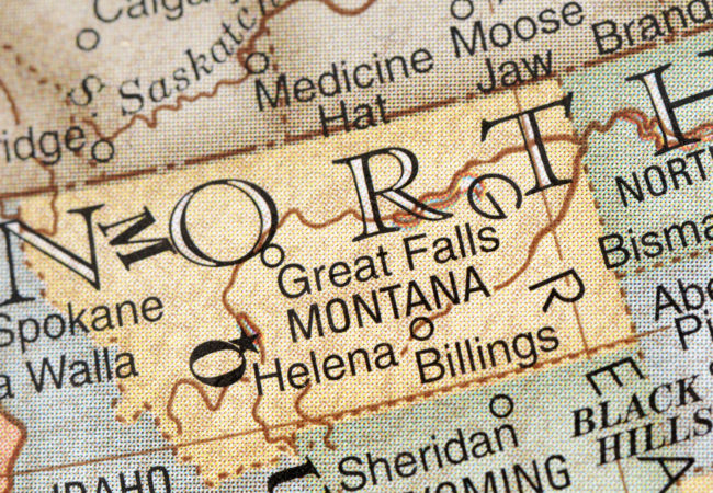 Montana map
