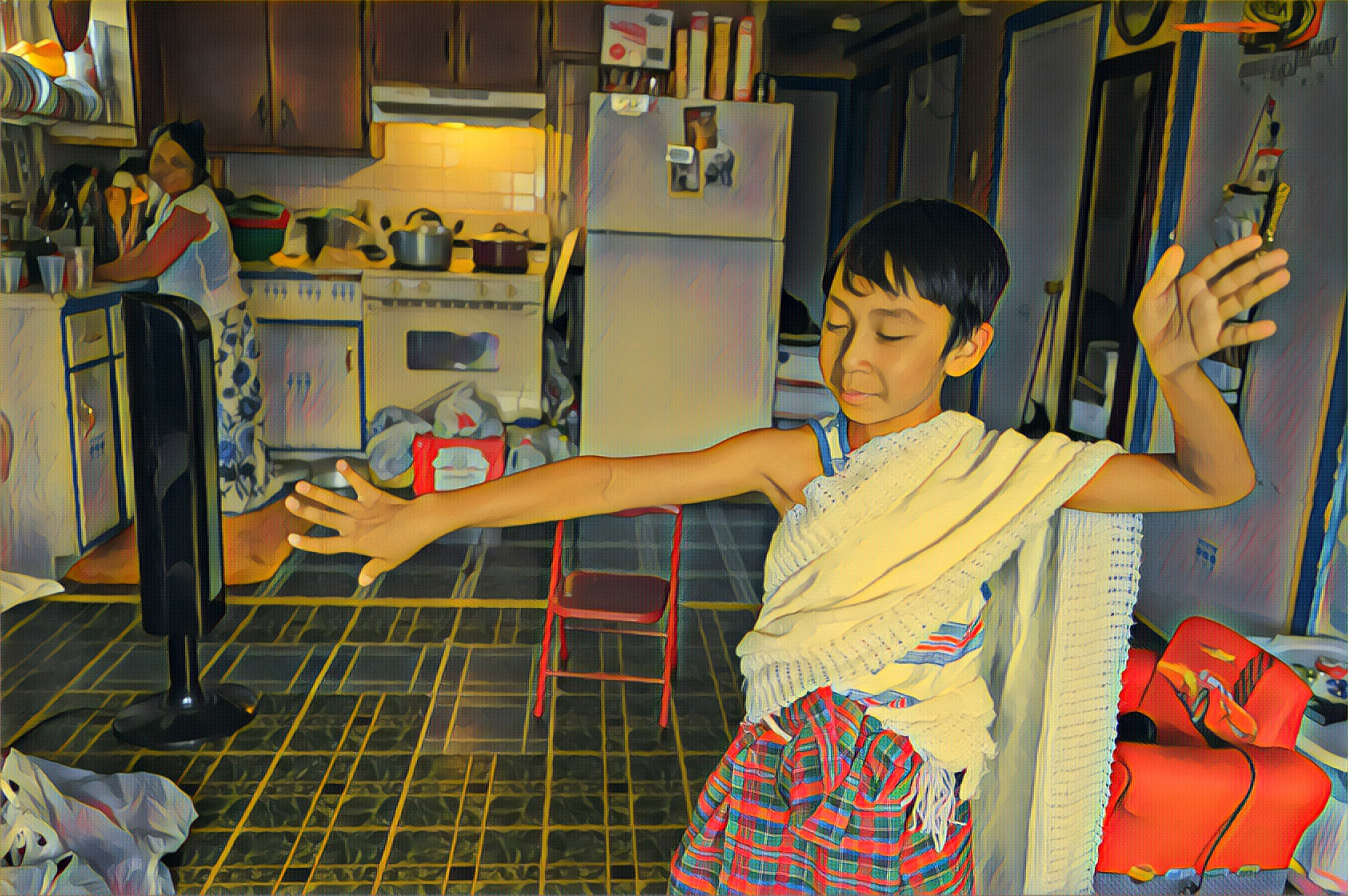 The New American Songbook is a series of five audio documentaries that explore the lives of today’s immigrants through music. (Photo by Heidi Shin with Prisma filter)