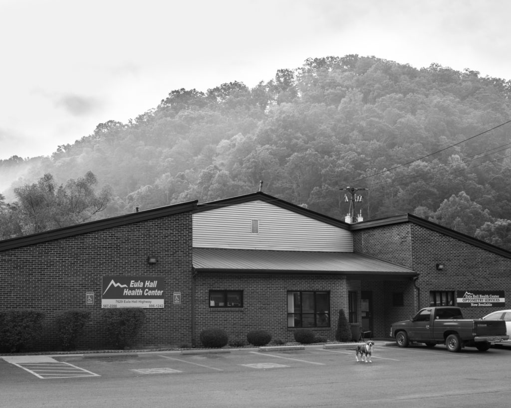 The Eula Hall Health Center in Mud Creek, Ky.