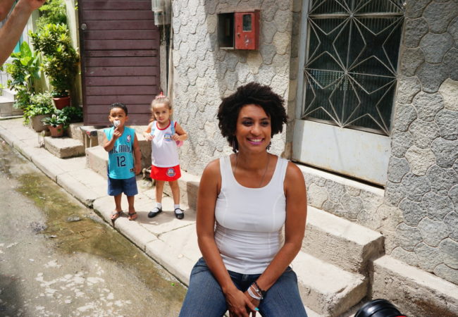 Marielle Franco, one of a handful of black women in Brazilian politics, was shot and killed in what police are calling an assassination. (Leonardo Coehlo/The GroundTruth Project)
