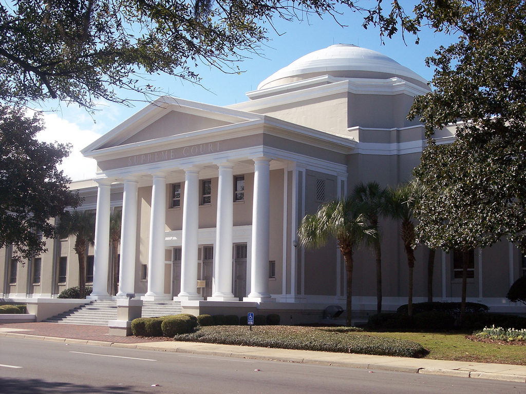 Katie Sartoris and her team had to search through boxes of archived cases to find the jury verdict records for the prisoners on Florida's death row. Pictured, the Florida Supreme Court. (jmv0586/Flickr Creative Commons)