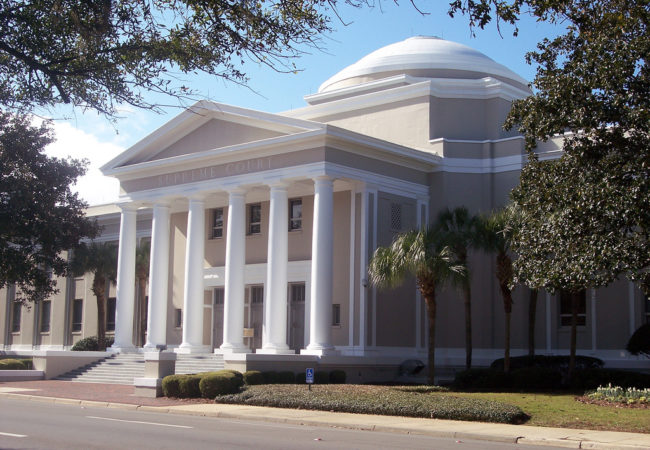 Katie Sartoris and her team had to search through boxes of archived cases to find the jury verdict records for the prisoners on Florida's death row. Pictured, the Florida Supreme Court. (jmv0586/Flickr Creative Commons)