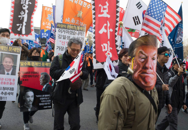 The three-way conversation between South, North and the United States is part of a complicated post-war legacy. (Alan Mittelstaedt/GroundTruth)