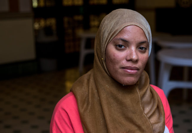 Isqura Arudin, 33, faced religious discrimination at her job as a teacher. She said she was told, ‘you are Muslim and with that thing on your head you can’t work in Cuba,’ for wearing a hijab.