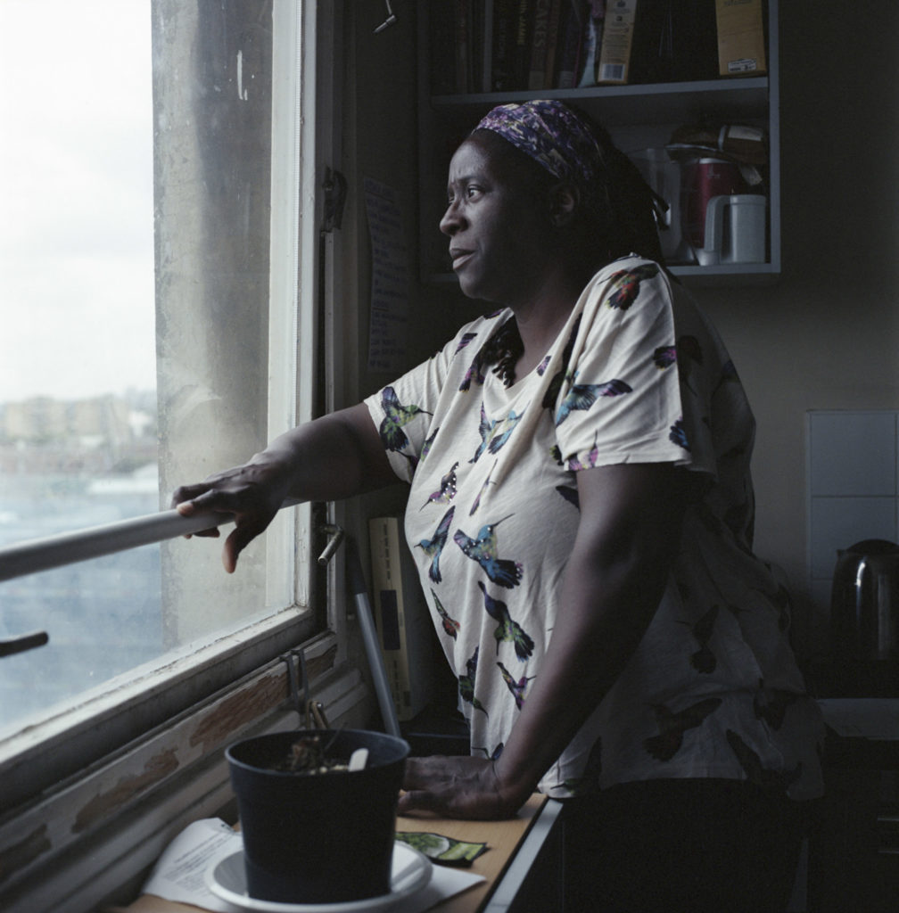 Noreen King, Trellick Tower W10, 30 years resident North Kensington said "What ever effort they (the council) makes, it will never be enough. People still need to be housed. And no, we can't all afford what you (the council) have. We are at the bottom. But being at the bottom doesn't mean we can't be happy. And no, we're not going to Manchester, we're not going to Nottingham - because that's what one council officer tried to make me do. I said, 'Get lost. Born and raised in London, and you want to send me somewhere? why?' My hope would be for the government and those that have the power to make decisions, to just look after those that are below your pay grade. Put enough housing out there for those who have got their children that need to move on, and can't move on, or become independent. Stop segregating our communities. Stop clumping people in as a majority and making others feel uncomfortable in their own skin, or in their own area. Stop spending your money in the wrong places. Fix your country."