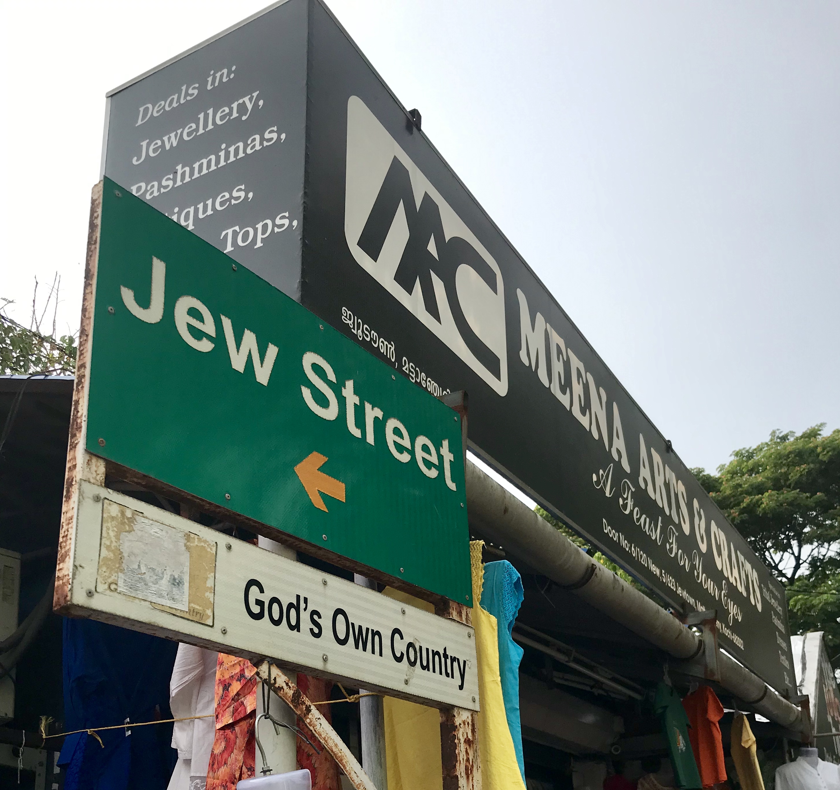 Jew Street is lined with Kashmiri shops / Photo by Devika Girish