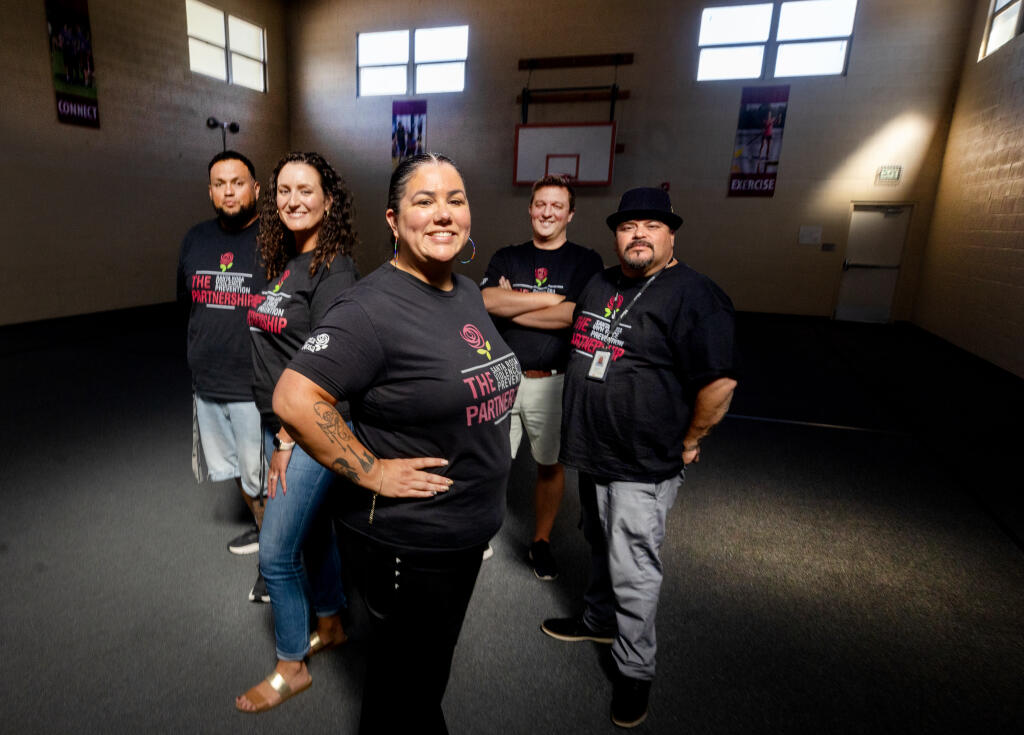 A portrait of the Santa Rosa Crisis Intervention Program staff.